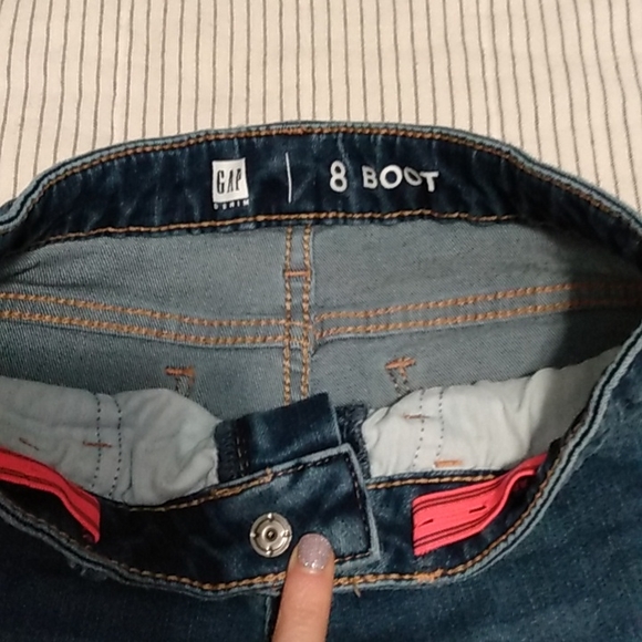Girls Gap Boot Cut Jeans - Picture 3 of 5